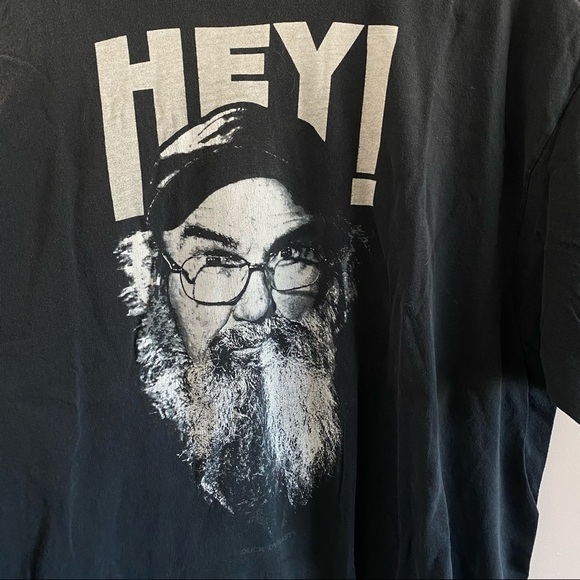 Duck Dynasty "HEY!" Uncle Si Graphic T-Shirt – Size XXL - Picture 4 of 4